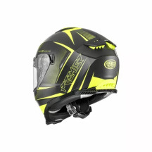 Casco Typhoon FR — Talla L, negro mate